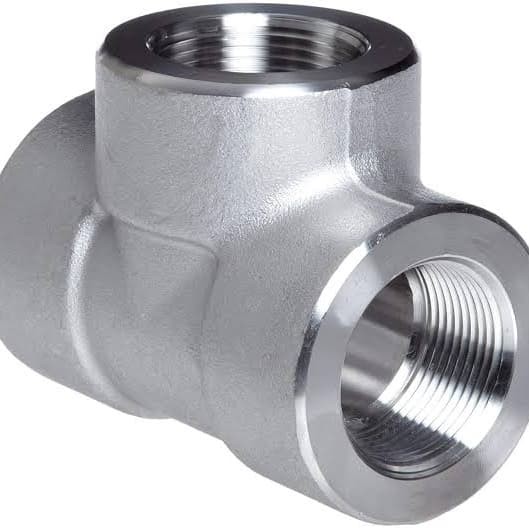 Tee Stainless 304 Class 3000 3/4 Inch