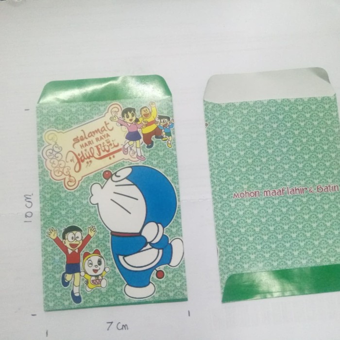 Angpao Lebaran Edisi Doraemon, Pasti disukai oleh anak anak surabaya