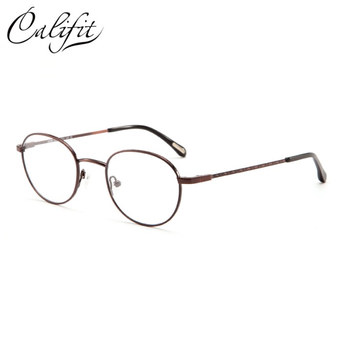 Lergo Unisex Round Reading Glasses Clear Lens Flexible Glasses 1.0 to 4.0