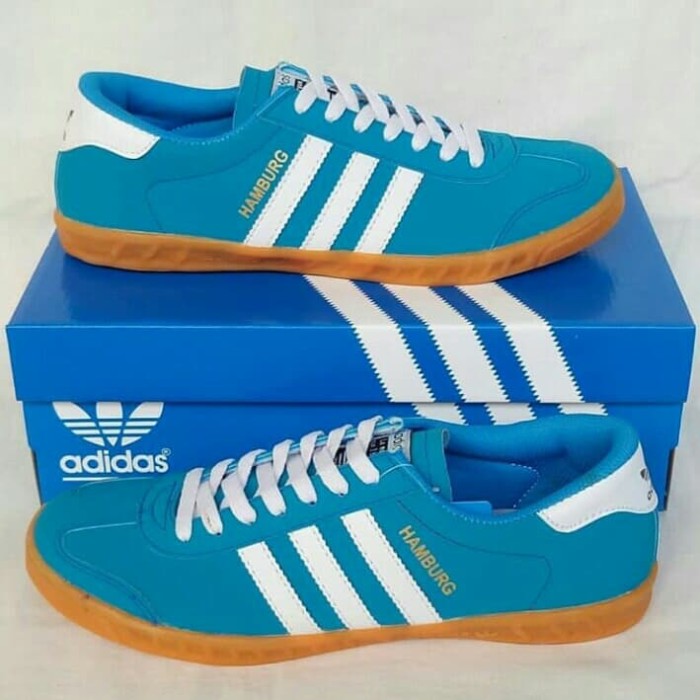 adidas hamburg light blue