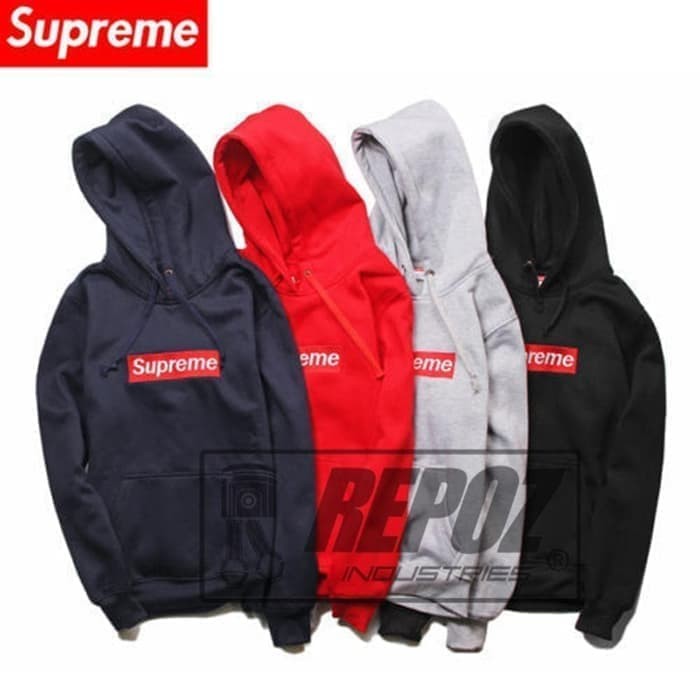 jaket hoodie supreme