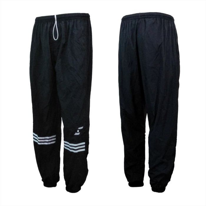 Jual Celana Training Jogger CT 241 Hitam Sweat Track Pants Olahraga Gym