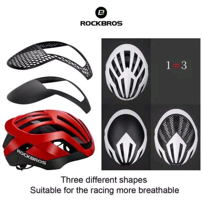 rockbros helmet 3 in 1