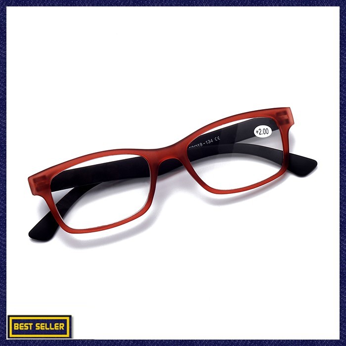 Lergo Unisex Round Reading Glasses Clear Lens Flexible Glasses 1.0 to 4.0