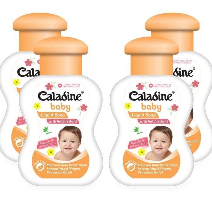 caladine baby liquid soap