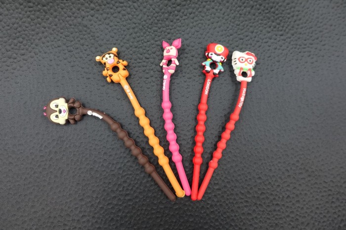 Jual Perapih/Pengikat Kabel Tanpa Velcro Bentuk Lucu Warna