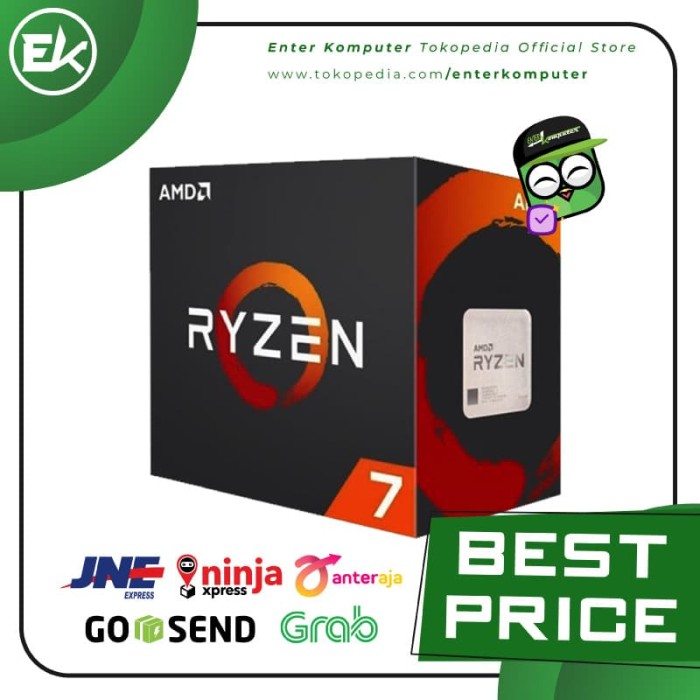 AMD Ryzen 7 Pinnacle Ridge 2700 3.2Ghz Up To 4.1Ghz Cache 16MB 65W AM4 ...