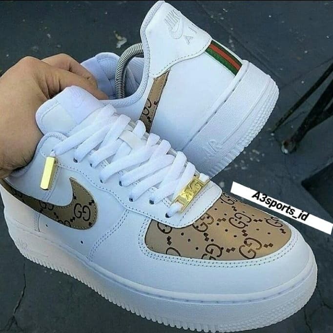 gucci nike air force one