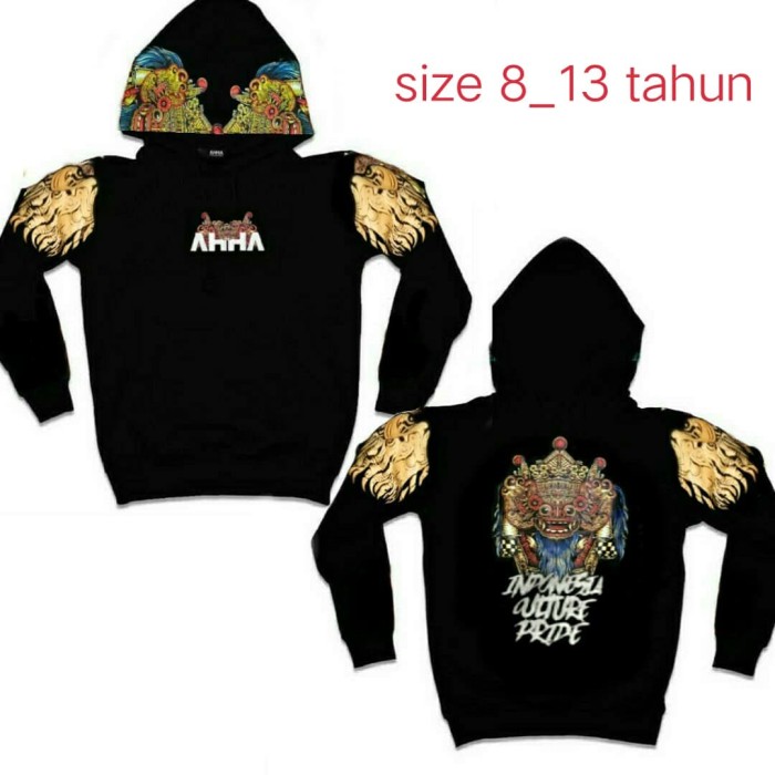 Jual Hoodie Ahha Barong Anak Tanggung Size 8 13 Tahun Kota Bandung Squatidenstore Tokopedia