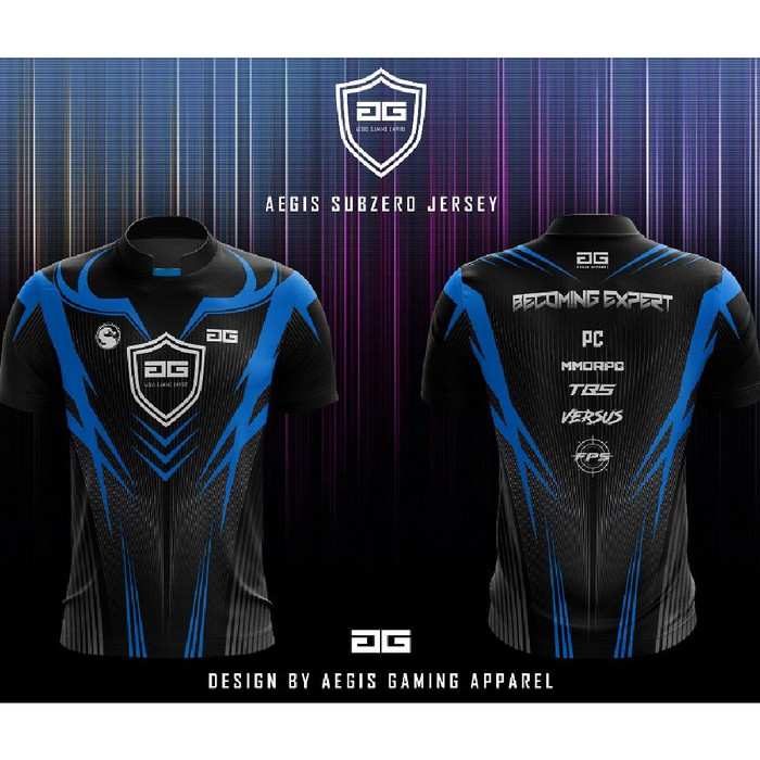 Jual Jersey Baju Kaos Gaming Esports Biru Hitam Keren Kab Kulon Progo Acenolimit Tokopedia