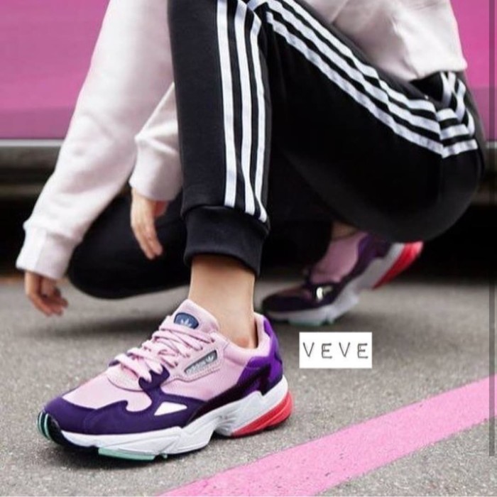 adidas falcon pink and purple