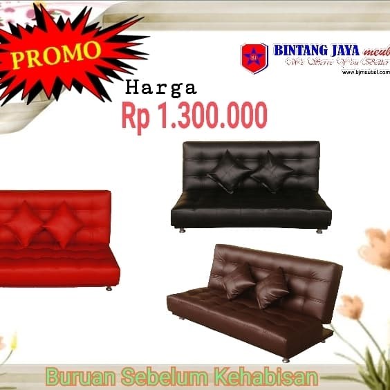 Jual Sofa Bed Merah Kota Bandung Bintangjaya Meubelgrosir Jual Sofa Bed Merah Kota Bandung
