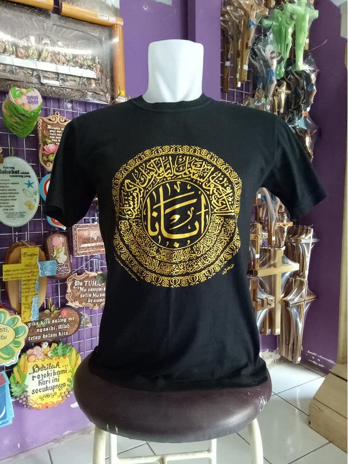 Jual Kaos Rohani Bapa Kami Kaligrafi Bahasa Arab Sp 16 Ungu Kota Semarang Prophetic77 Tokopedia