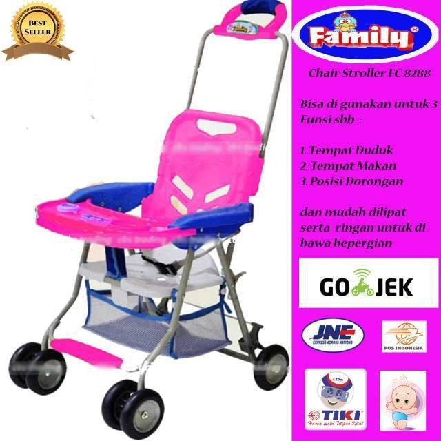 Jual Baby Chair Stroller Family Fc 8288 / Kereta Dorong Bayi / Meja Makan -  Jakarta Barat - KampungRawa | Tokopedia