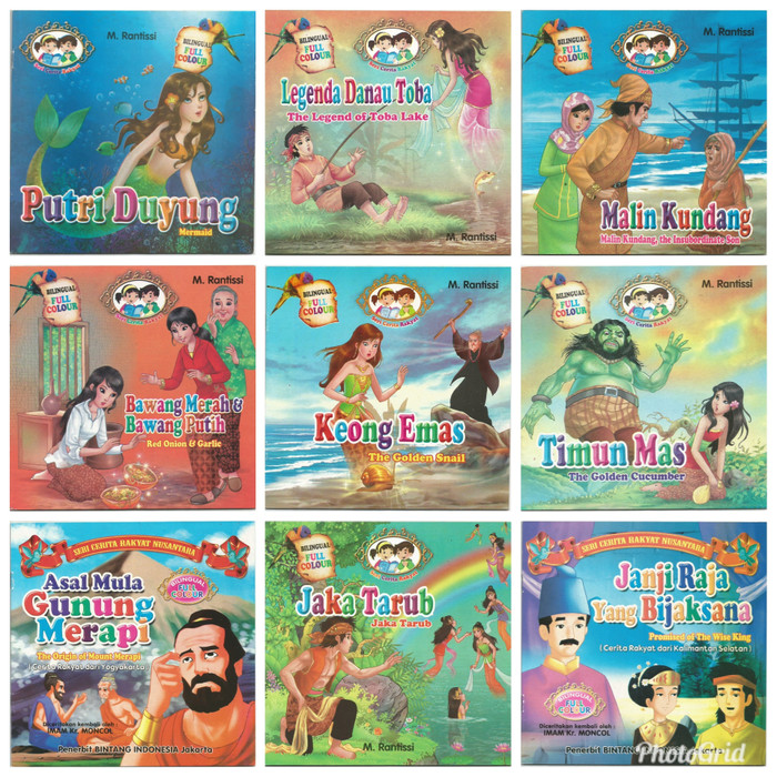 Jual Buku Anak  Buku Cerita  Bergambar  Seri Cerita  Rakyat  