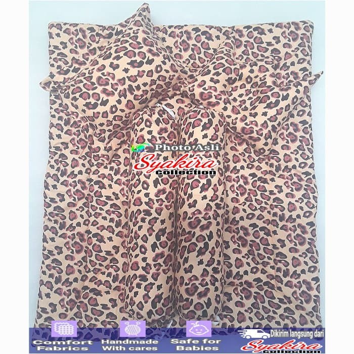 leopard print cot sheets