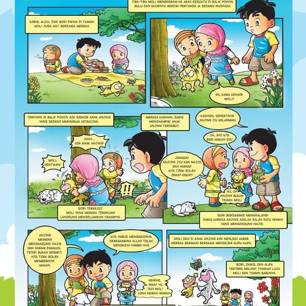 Komik Tentang Menjaga Kesehatan Alat Gerak - Berbagai Alat