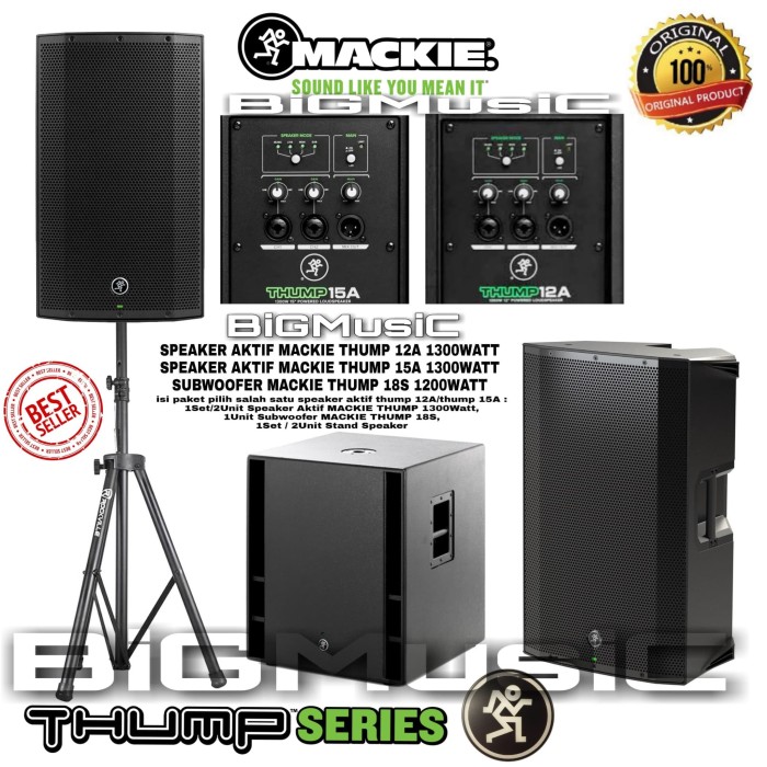 speaker aktif mackie thump 12