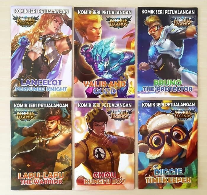 Jual HOT PRODUCT KOMIK ANAK SERI PETUALANGAN MOBILE LEGEND 