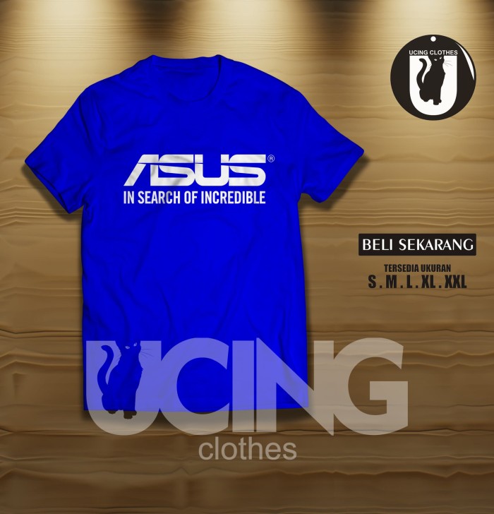 Jual Kaos Baju Asus Logo Kaos Perusahaan Komputer Biru L Kab Ciamis Ucingclothes Tokopedia