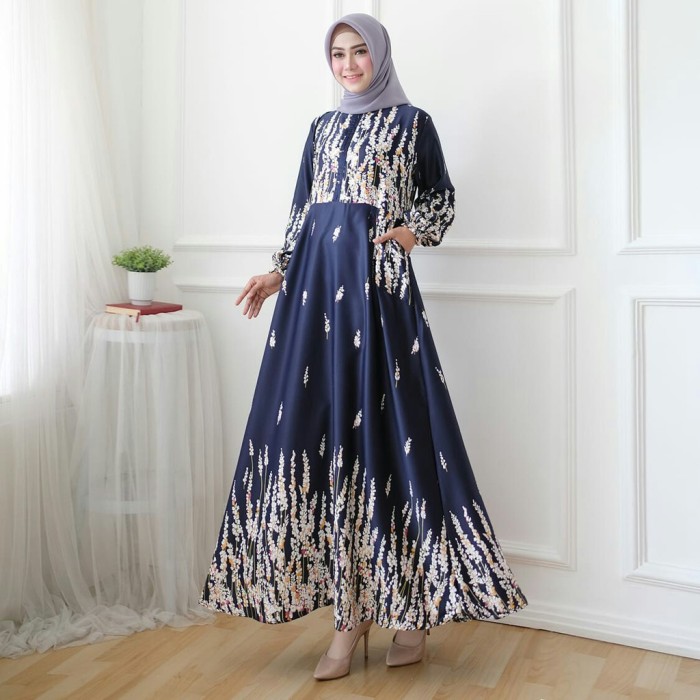 Jual Baju Gamis Wanita Terbaru Afsana Maxi Original Jakarta Utara Freshfashion Tokopedia