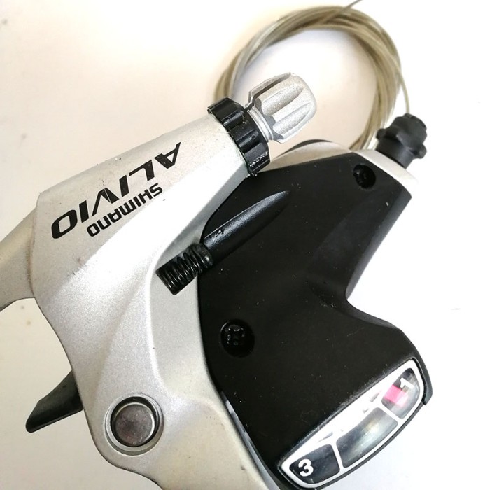 SHIMANO ALIVIO SL-M410 Shifters Trigger Set 3x8S w//Cable