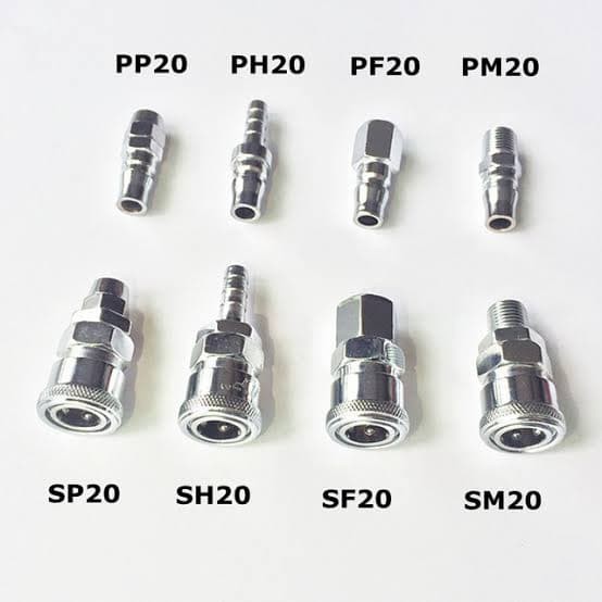 Jual Quick Coupler tipe PH 20 Sambungan Kompresor Angin Jakarta Pusat