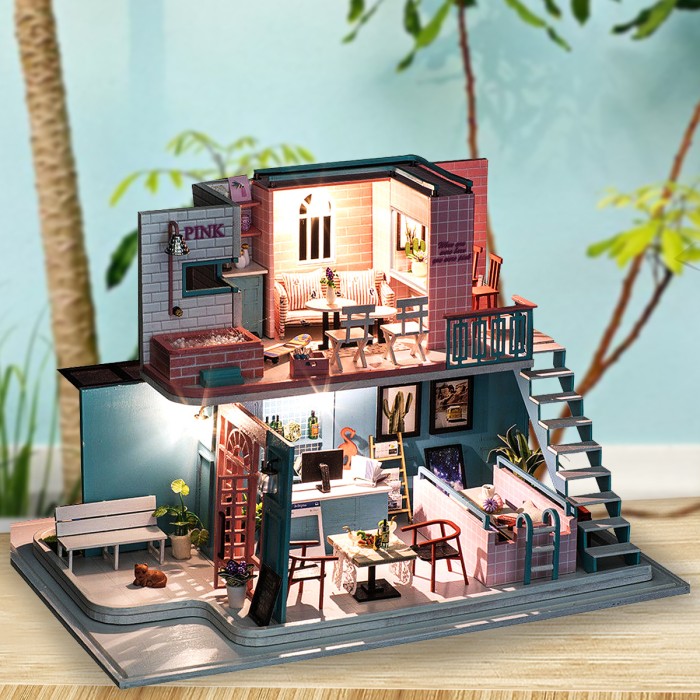 Dolls house handcrafted dominos
