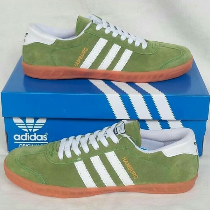 blue and green hamburgs