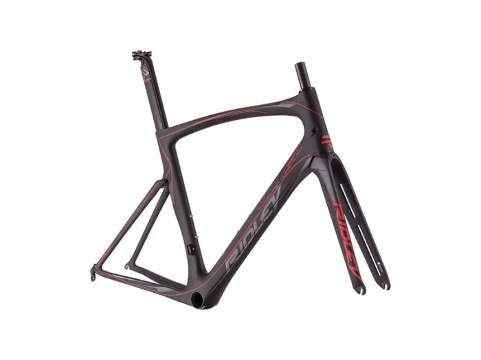Jual Ridley Noah SL NSL-01Am Black Red Roadbike Frameset