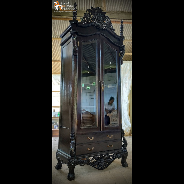 Jual Lemari Almari Kaca Display Betawi Custom Kab Jepara Surya Artindo Perkasa Tokopedia Jual Lemari Almari Kaca Display