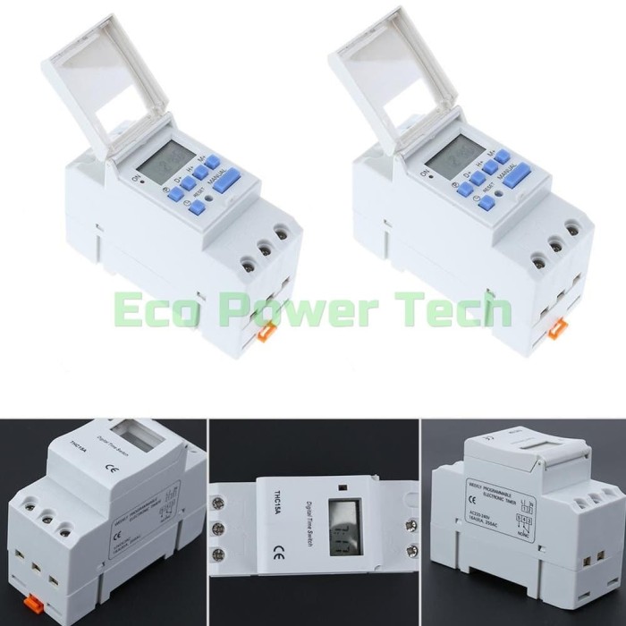 Jual Digital Switch Timer Saklar ON OFF Otomatis 16A DC ...
