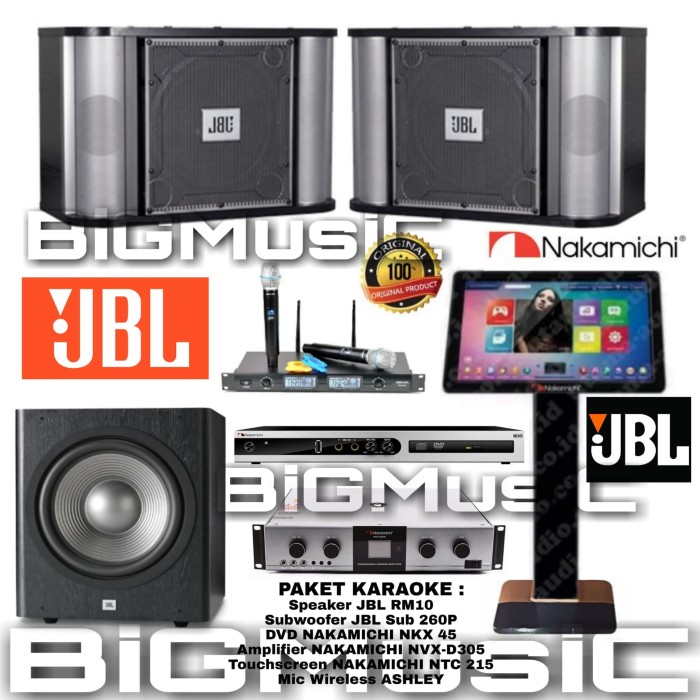 paket karaoke rumah jbl