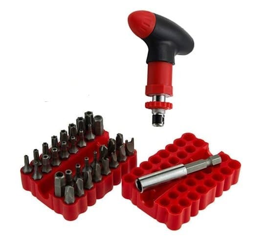 Foto Produk OBENG T SCREWDRIVER BIT 33 MATA OBENG MAGNETIC dari DO OFFICIAL STORE