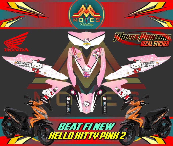 HELLO KITTY GAS MASK VINYL DECAL CAR TRUCK WALL LAPTOP STICKER DECALS PINK