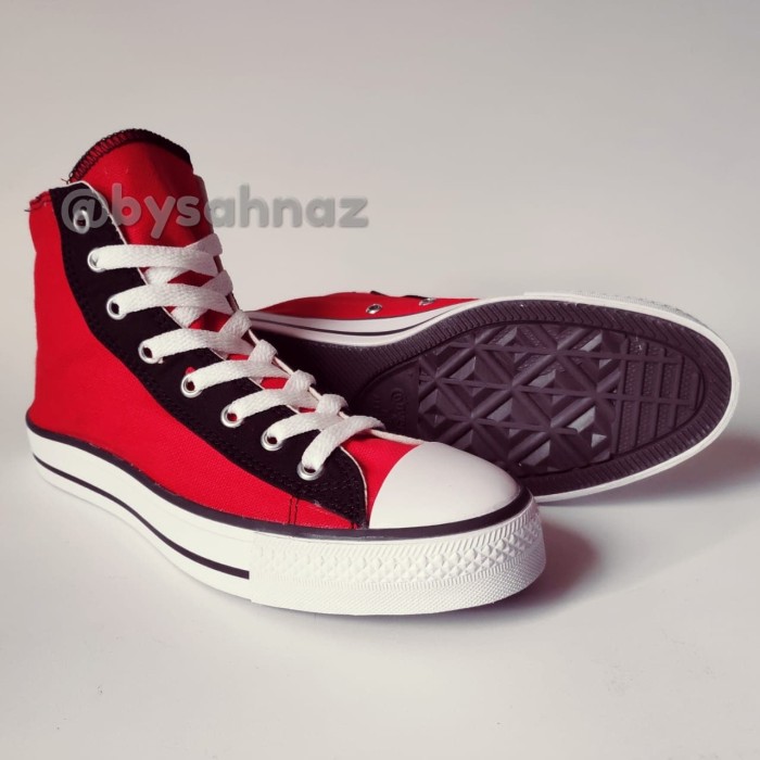 red and black converse all stars