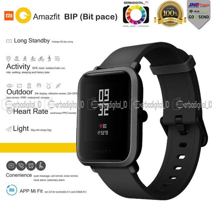 amazfit bip pace lite