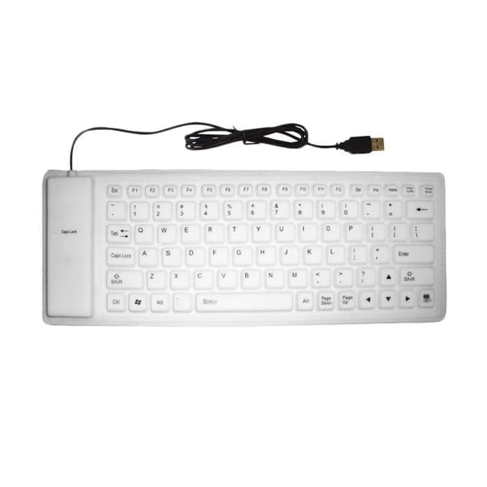Jual Keyboard Fleksibel USB / Keyboard Karet laptop Kota Depok
