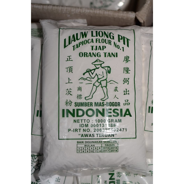 Jual Sagu tani / liauw liong pit / Tapioca Flour / Tepung