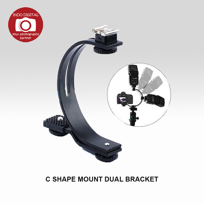 Jual C SHAPE MOUNT DUAL BRACKET Jakarta Utara Indo Digital