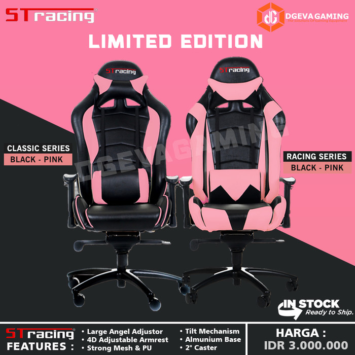 Jual STRacing  Black Pink Series Superior Racing 