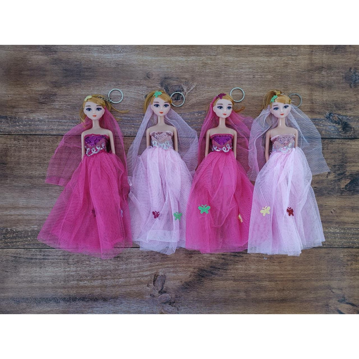 barbie doll keychain