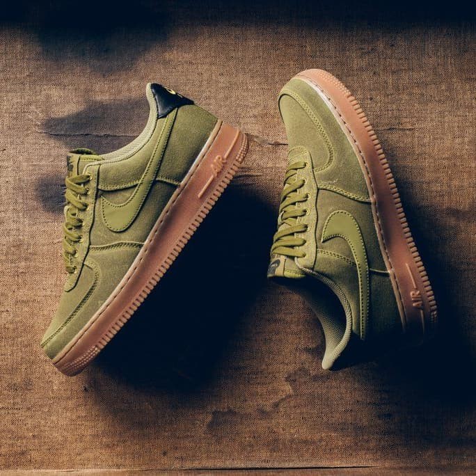 nike air force 1 camper green
