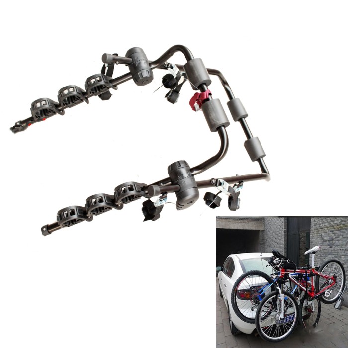 Bike Carrier Rack >> Jual Bikight Sj 531 3 Bike Trunk Mount Bicycle Carrier Rack For Most Sedan Dki Jakarta Sprei Anti Air Top Tokopedia Bike Carrier Rack >> Jual Bikight Sj 531 3 Bike Trunk Mount Bicycle Carrier Rack For Most Sedan Dki Jakarta Sprei Anti Air Top Tokopedia