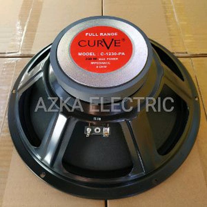 speaker curve 12 inch woofer