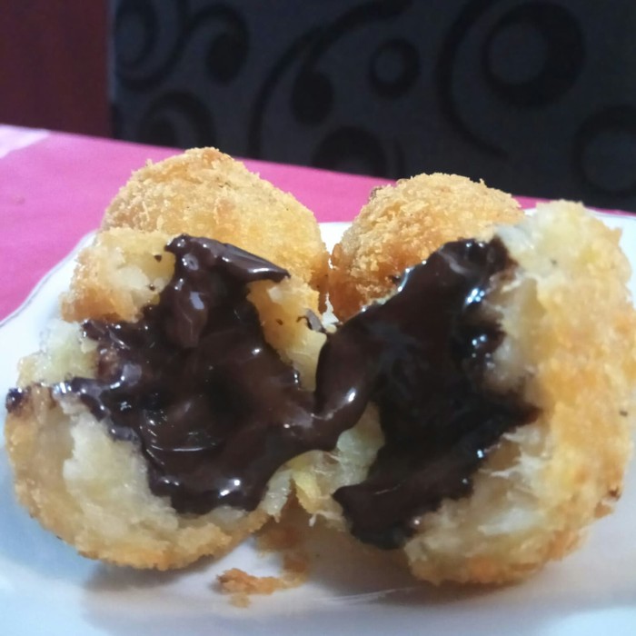 93 Gambar Pisang Isi Coklat Terbaik 93 Gambar Pisang Isi Coklat Terbaik
