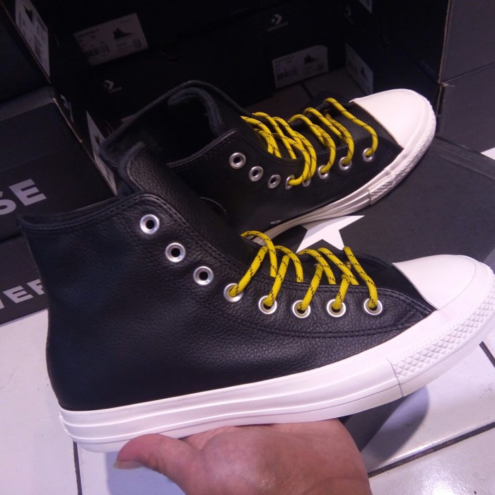 converse ct hi leather black