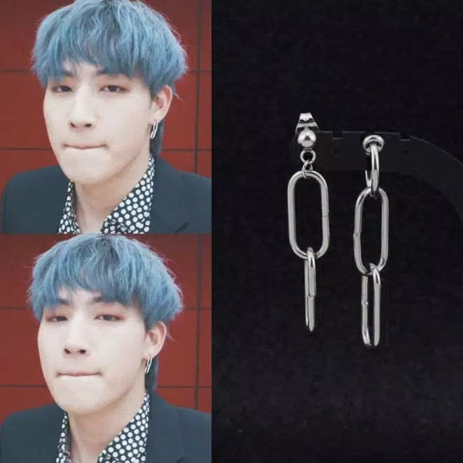 Jual EE0396 - Anting JEPIT Tanpa Tindik Pria Wanita Kpop