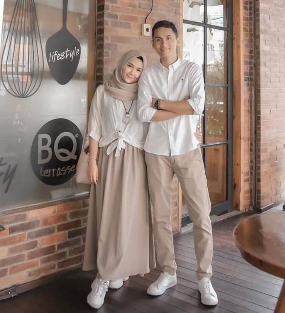 Baju Couple Prewedding Hijab Couple Keren