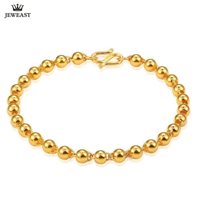 Jual 24k Pure Gold Bracelet Real 999 Solid Bangle Smart Bracelet Real 999 Solid Gold Bangle